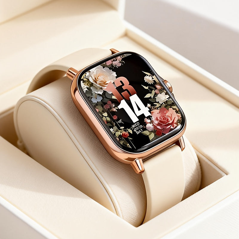 Smartwatch with Remote Photo Control & Bluetooth Calling, Large Screen Unisex, Message Notifications, Multiple Sport Modes, Heart Rate