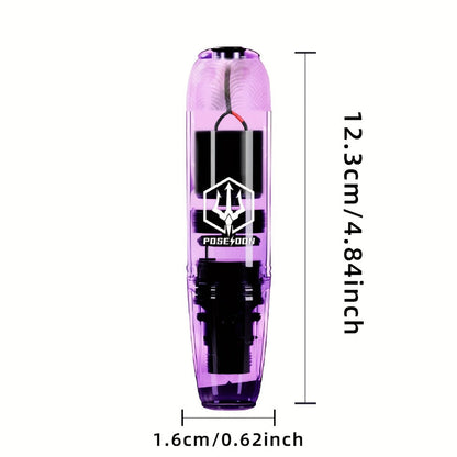Tattoo Machine Kit POSEIDON SD01 Cordless Pen with 1500mAh Battery, Display, 20 Cartridges and 11 Inks