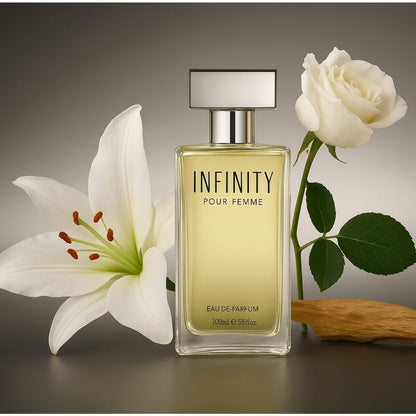 Floral Oriental Perfume for Women Eau de Parfum 75ml, Lady One Bergamot White Lily Rose Sandalwood Amber EDP Spray