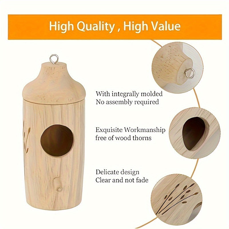 Hummingbird House for Garden, Patio and Yard Use, with the Listed Configuration, for Everyday Use and Organized Storage