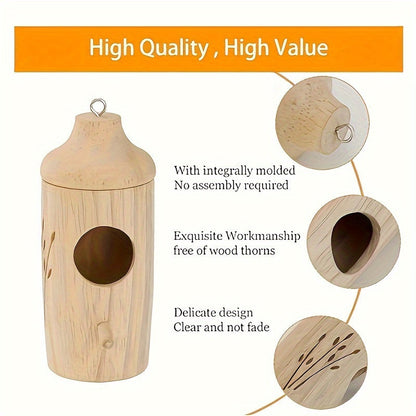 Hummingbird House for Garden, Patio and Yard Use, with the Listed Configuration, for Everyday Use and Organized Storage