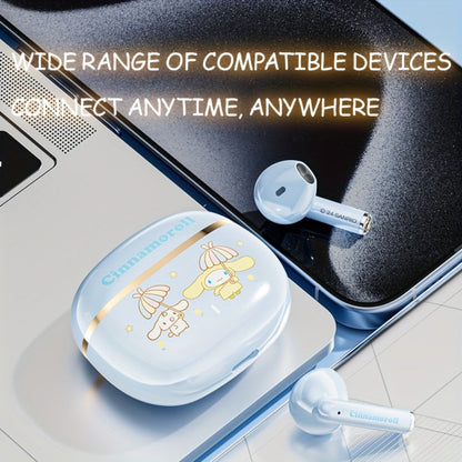 Wireless Earbuds Hello Kitty, Kuromi or Cinnamoroll Designs with Bluetooth 5.0 and Power Display