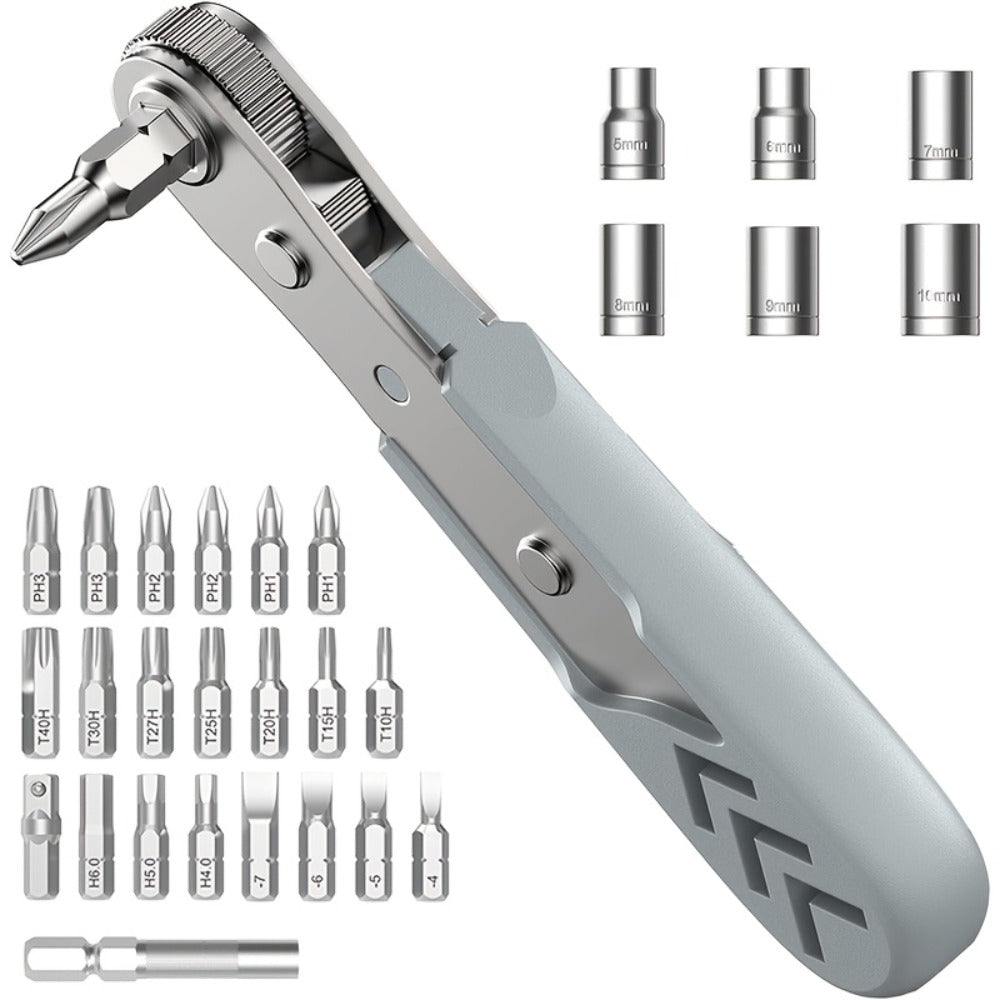 Precision Screwdriver Bit Set 30/51/55-in-1 with Case, Mini Magnetic Repair Tool Kit for iPhone, Laptop, PC, Watch, Glasses & Electronics
