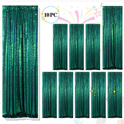 Sequin Backdrop Curtains 2FTx8FT Glitter Photography Background Panels for Party Wedding Birthday for an Everyday Personal Care Routine