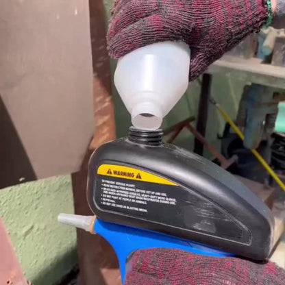 Sandblaster Gun for Air Compressor Pneumatic Abrasive Blasting, 90 PSI Max, 500ml Tank, Small Nozzle