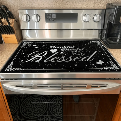 Glass Cooktop Protector Cover Heat Resistant Scratch Proof Appliance Mat for Stove Oven for Entryways, Bedrooms and Living Spaces