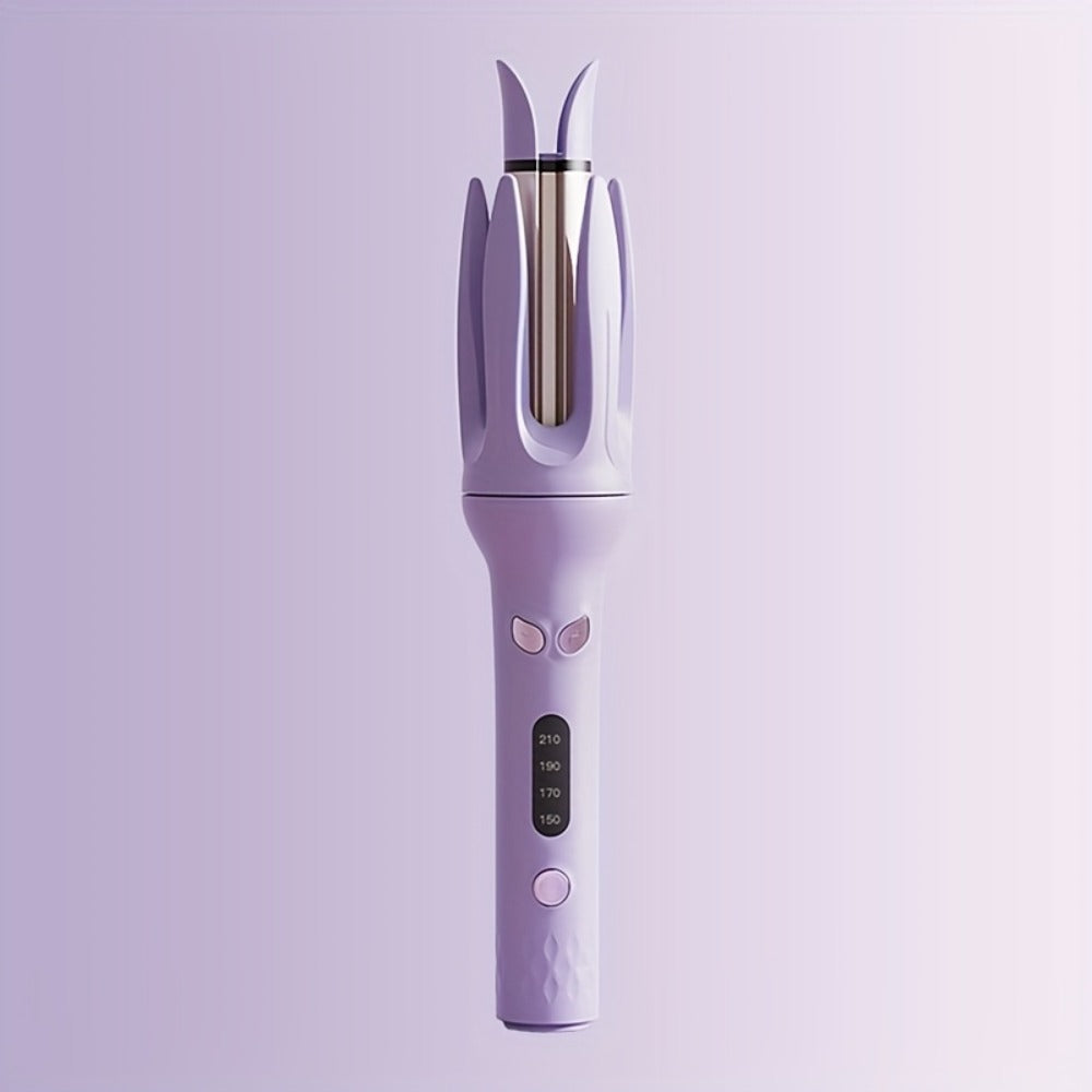 Hair Curler 28mm Barrel Negative Ion Technology 4 Temperature Settings Fast Heating Portable for Home, Travel and Salon Hair Styling