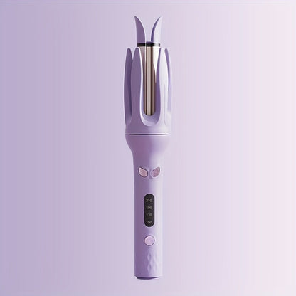 Hair Curler 28mm Barrel Negative Ion Technology 4 Temperature Settings Fast Heating Portable for Home, Travel and Salon Hair Styling