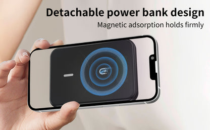 3-in-1 Wireless Charging Power Bank 15W for iPhone 17 16 15 14 13 12 Pro Max for an Everyday Personal Care Routine