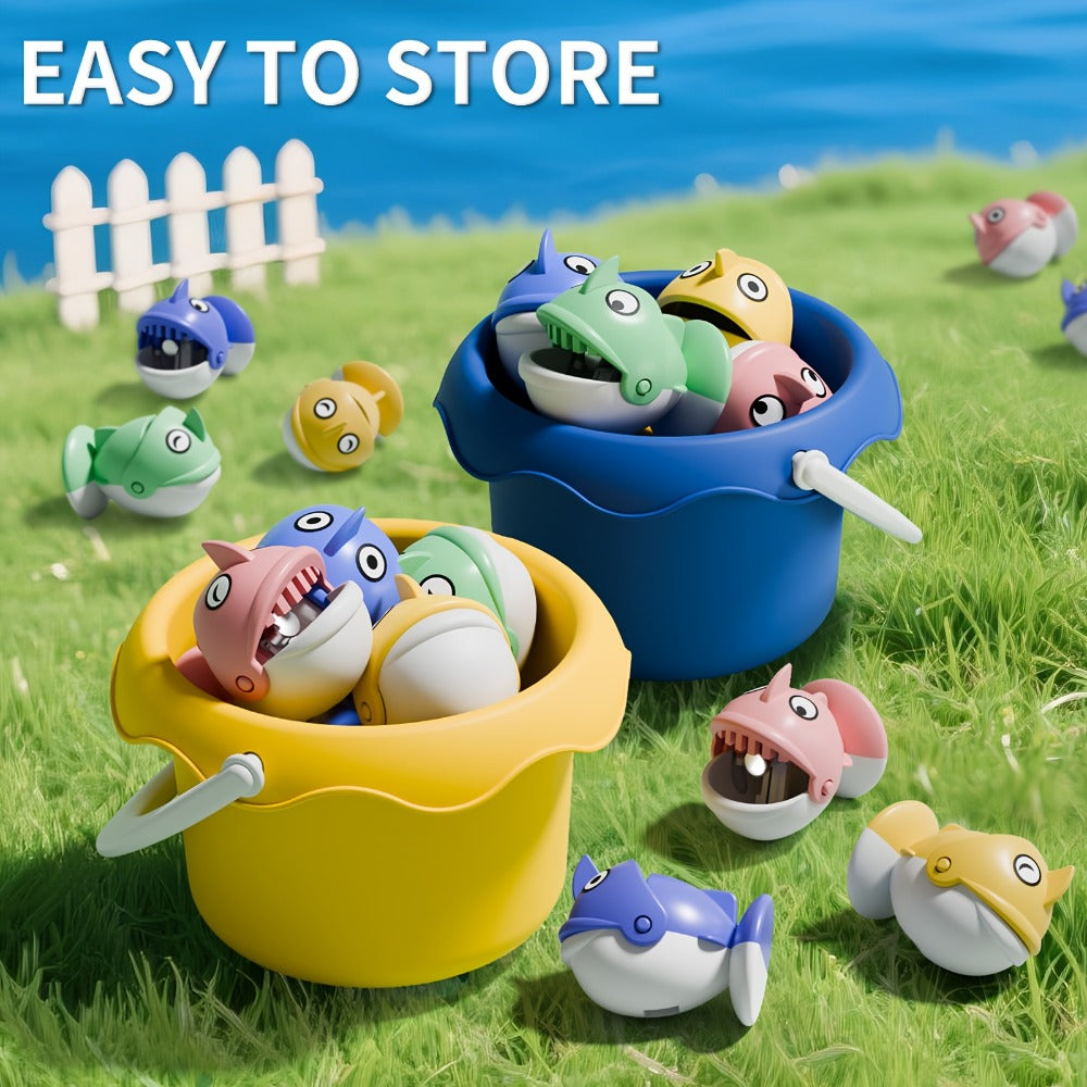 Magnetic Fishing Game for Kids 66 Pieces, Ocean Fishing Toy Set with Rods for Toddlers Ages 3 4 5 6