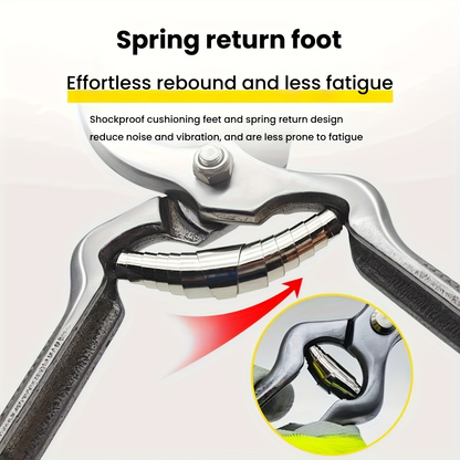 Bypass Pruning Shears with High-Carbon-Steel Label, Safety Lock and 21 x 5.5cm Pictured Size