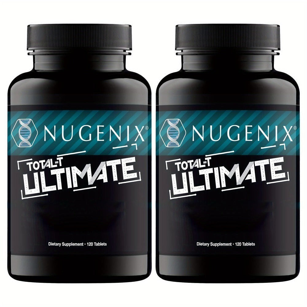 Testosterone Support Supplement with D-Aspartic Acid, Horny Goat Weed, Tribulus & Maca, Mood, Health & Vitality Booster for Men