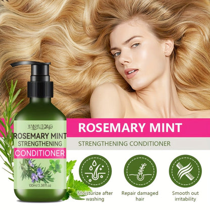 Rosemary Mint Shampoo & Conditioner Set with Rosemary Extract, Strengthening Hair Growth Formula