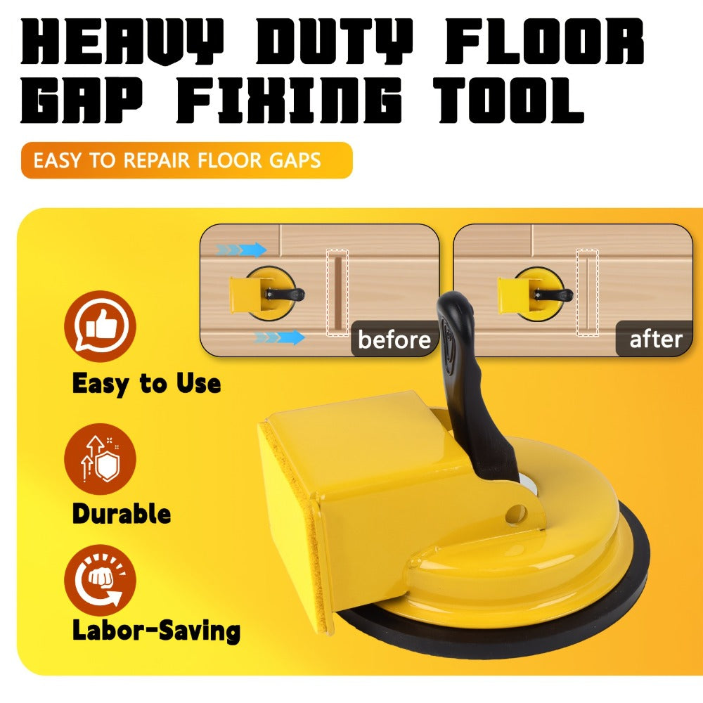 Floor Gap Fixer Tool with 4.84" Suction Cup, Laminate Floor Gap Tool Kit for Vinyl Plank Hardwood Floors