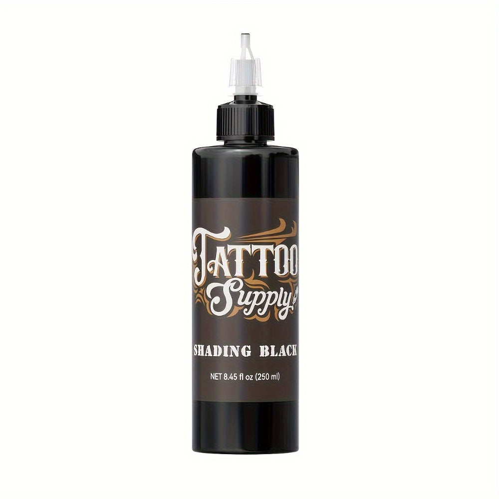 Tattoo Ink Neebol Lining and Shading Black Bottle Options in 100ml or 250ml with Four with Item-Specific Color, Capacity and Bottle Choices