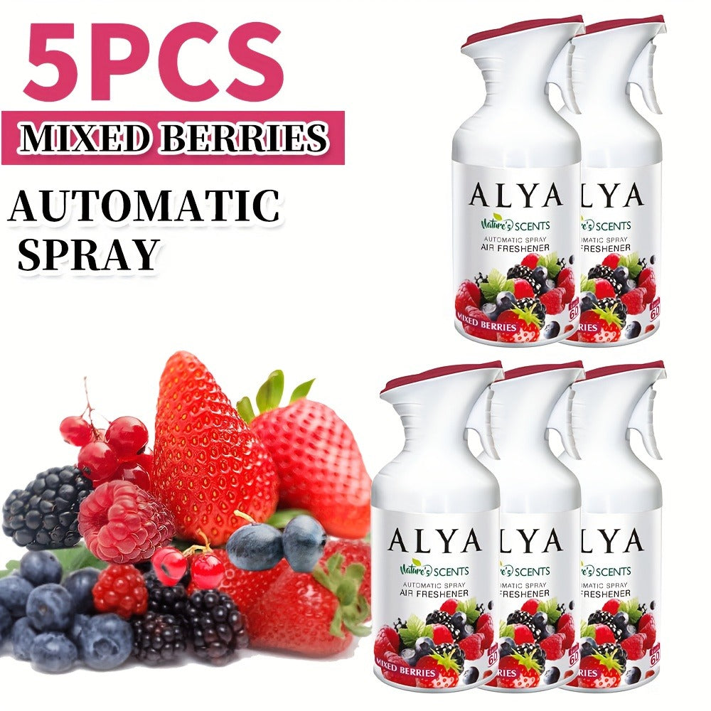 Aromatherapy Air Freshener Spray 6 Scents, Lavender Vanilla Ocean Magnolia for Entryways, Bedrooms and Living Spaces