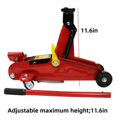 Jack Stands & Hydraulic Floor Jack – 3 Ton Jack Stands 2-Pack or 2 Ton Horizontal Hydraulic Jack for Vehicle Lifting & Auto Repair