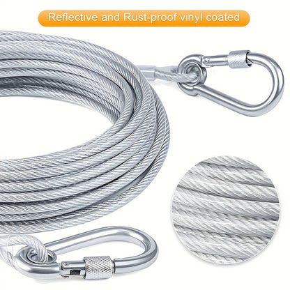 Retractable Clothesline Stainless Steel – Portable Indoor Outdoor Laundry Line for Apartment, Dorm & Camping