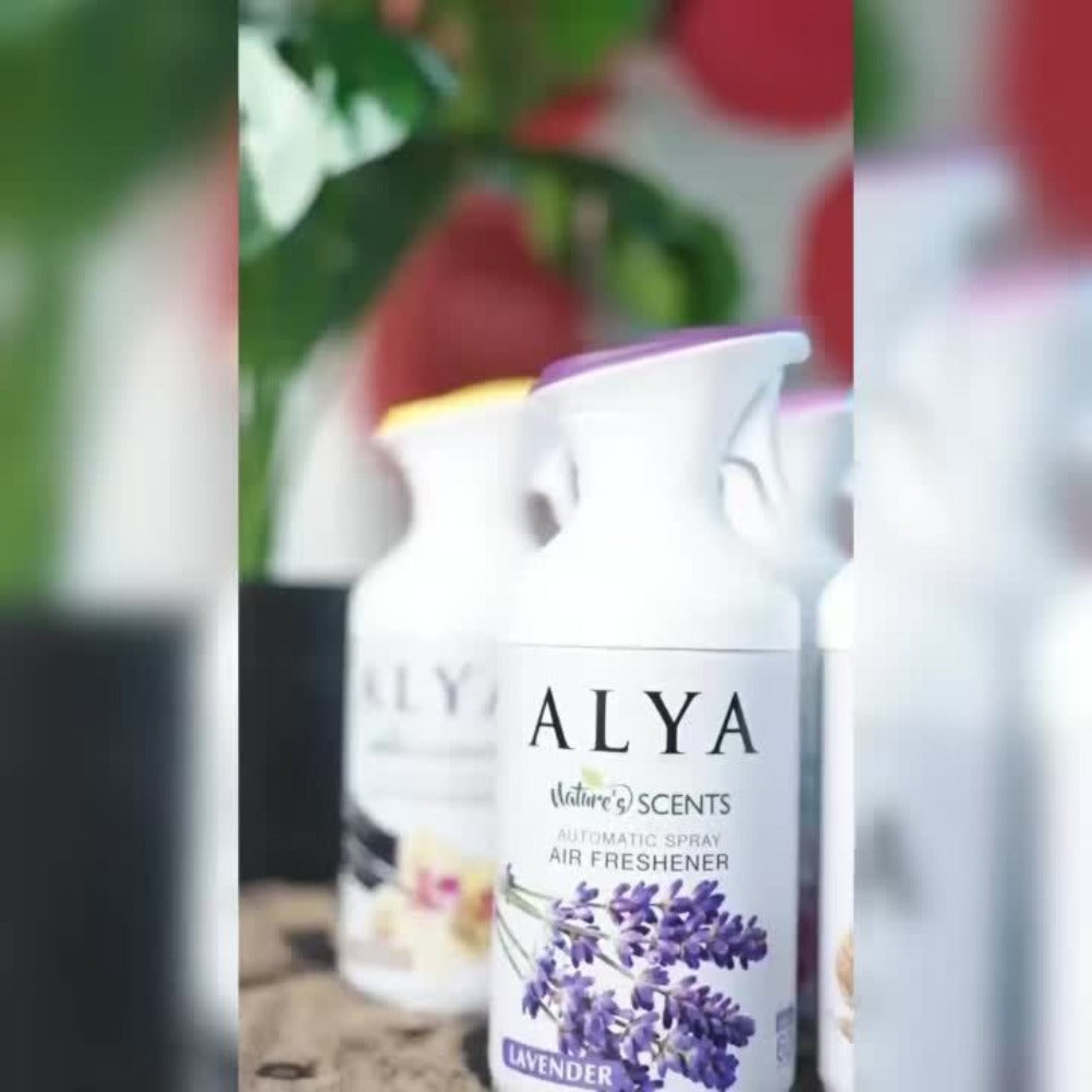 Aromatherapy Air Freshener Spray 6 Scents, Lavender Vanilla Ocean Magnolia for Entryways, Bedrooms and Living Spaces