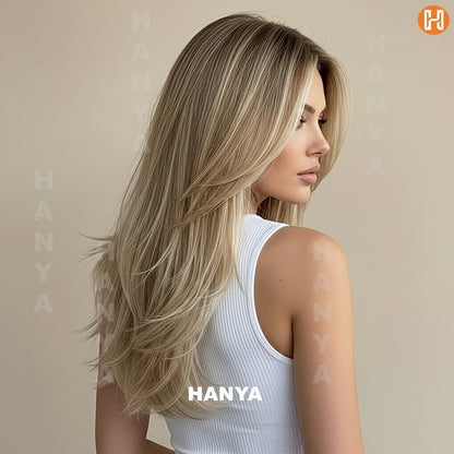 Synthetic Wig Long Style, Six Color Choices with 24-Inch Length for Parties with Model-Specific Color, Length and Cap Options