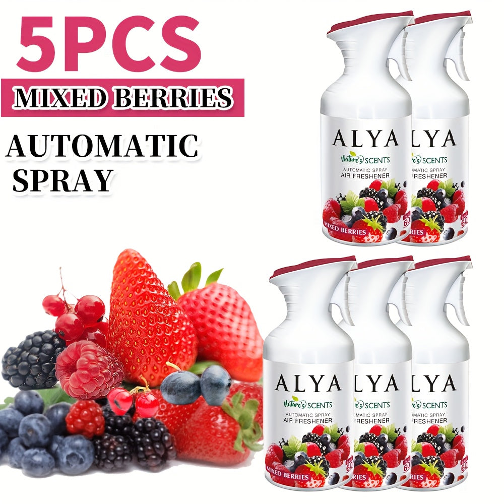 Aromatherapy Air Freshener Spray 6 Scents, Lavender Vanilla Ocean Magnolia for Entryways, Bedrooms and Living Spaces