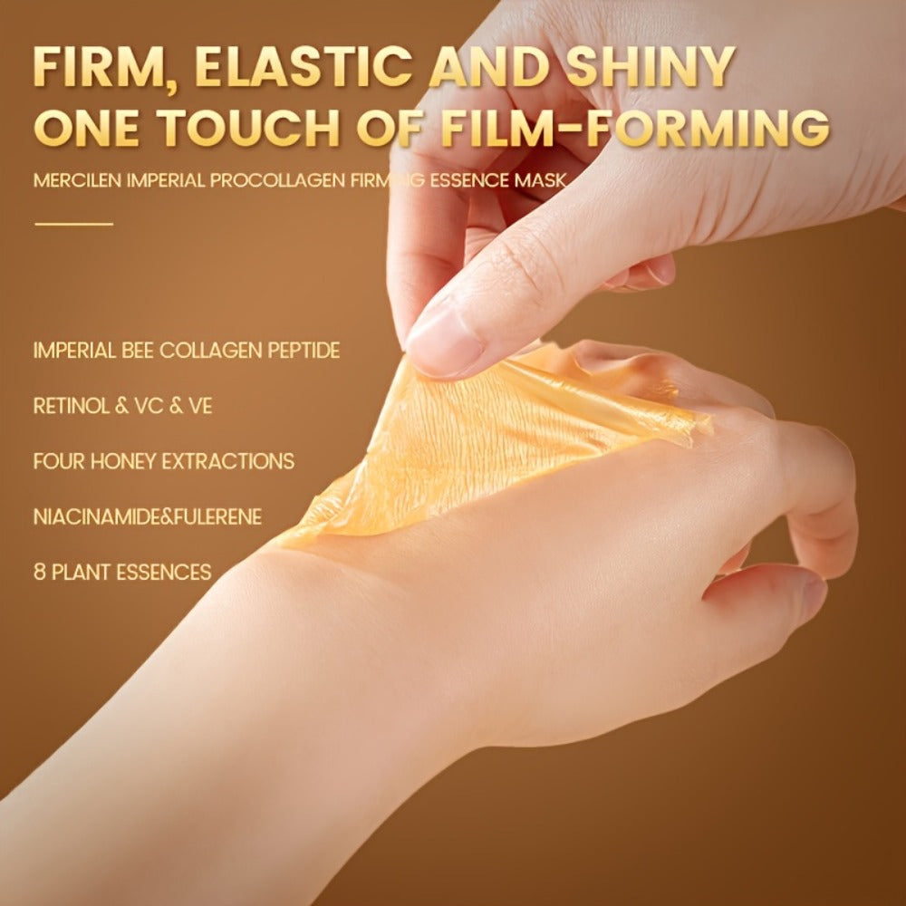 Propolis Face Mask 3 Boxes - Royal Jelly Hyaluronic Acid Niacinamide Squalane Deeply Sheet Mask