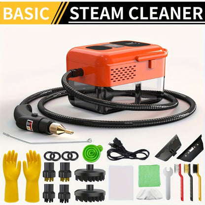 Portable Steam Cleaner High-Temperature High-Pressure Handheld Steamer for Home, Carpet, Tile & Grout Cleaning