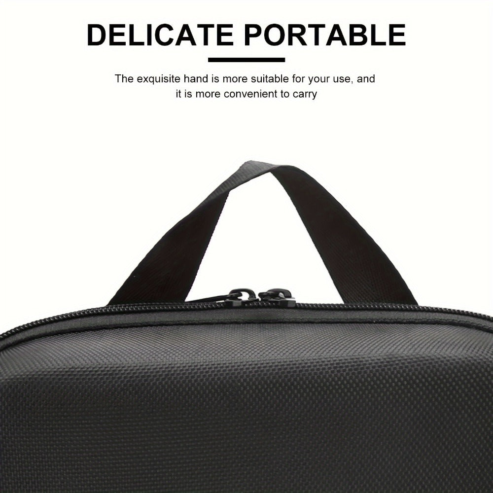 Hard Shell Barber Case Portable – Hair Clipper Trimmer Beauty Tools Organizer Travel Storage Bag Barbershop Styling Kit Carrying Case