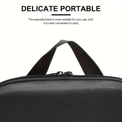 Hard Shell Barber Case Portable – Hair Clipper Trimmer Beauty Tools Organizer Travel Storage Bag Barbershop Styling Kit Carrying Case