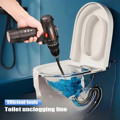 Drain Snake Pipe Unclogger 59 Inch Flexible Hair Clog Remover Tool for Sink, Toilet & Bathroom Drain