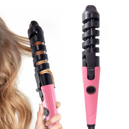 Spiral Curling Wand for Women Professional Hair Curler Electric Curl Iron Fast Heat-Up Waves, for Home, Travel and Salon Hair Styling