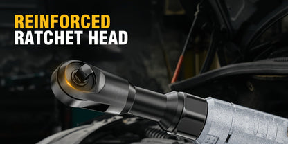 Cordless Electric Ratchet Wrench Set 3/8 Inch 12V 60 Ft-Lbs Power Ratchet Tool Kit with 2 Batteries