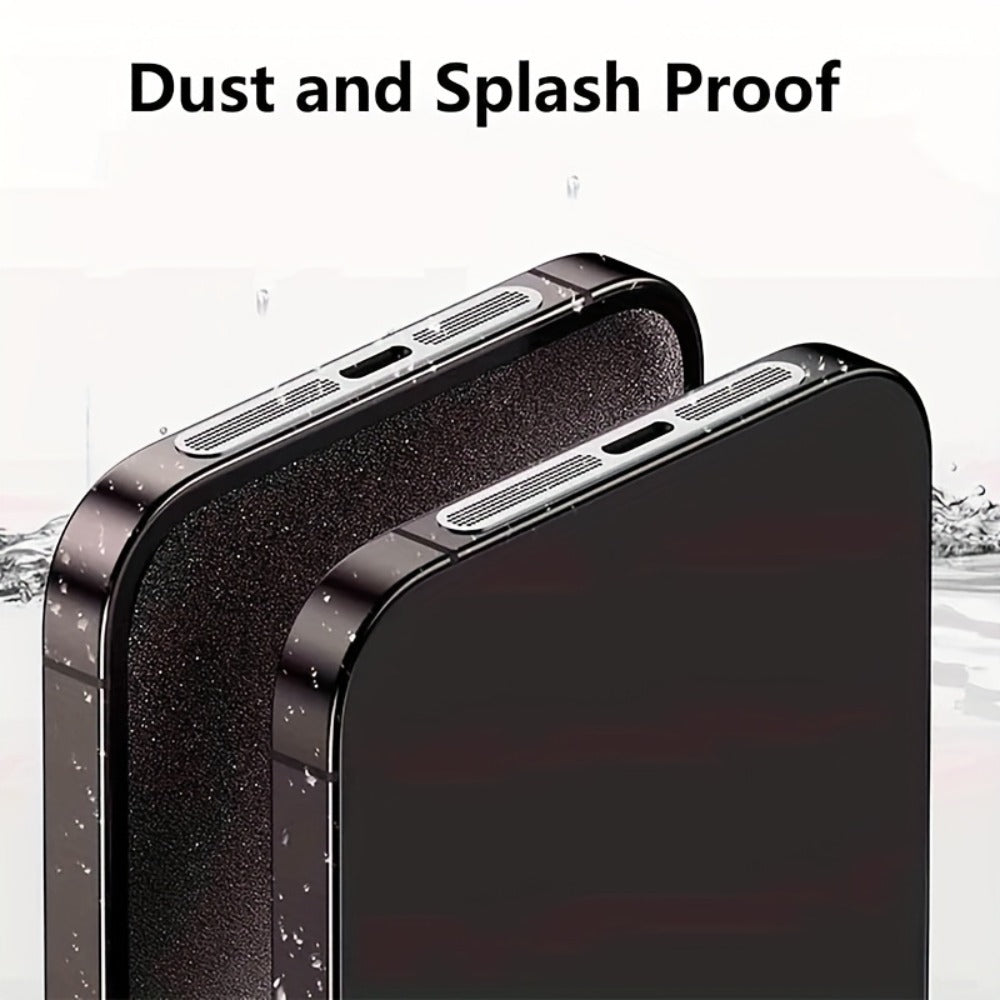 Metal Speaker Dust Mesh for iPhone 2-Pack – Anti-Dust Cover Sticker, Dustproof Mesh Net for Speaker & Earpiece, Multiple Colors