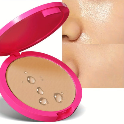 Waterproof Powder Foundation Matte Full Coverage Non-Cakey Formula 0.31oz Compact – Shine, for Makeup, Travel and Everyday Vanity Use