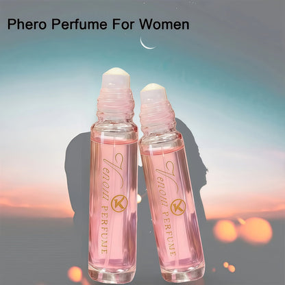 Pheromone Perfume & Jewelry Gift Set for Women 6-8 Hours - 2 Piece Fragrance Accessory Bundle for Bath Time, Home Spa and Personal Care