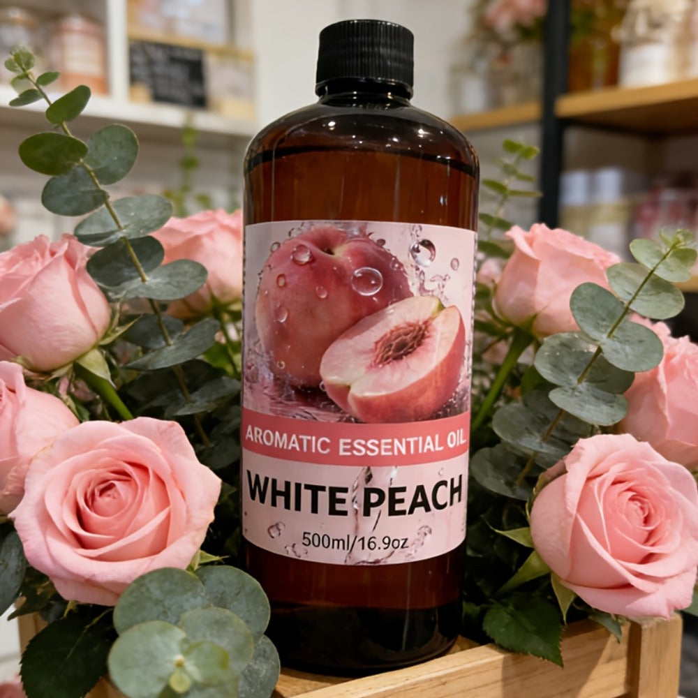 Premium Aromatic Oil Rose White Peach Ocean Sandalwood Woody Cologne Fragrance for Diffuser for Entryways, Bedrooms and Living Spaces