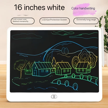 LCD Doodle Board 16 Inch with Stand, Flexible Screen Eye Protection, Portable Educational Drawing Toy for Kids & Adults