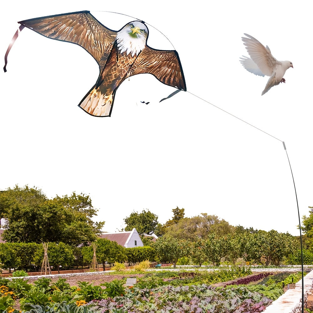 Bird, Eagle Kite Reflective Strips Garden Farm Crop Outdoor for Garden, Patio and Yard Use