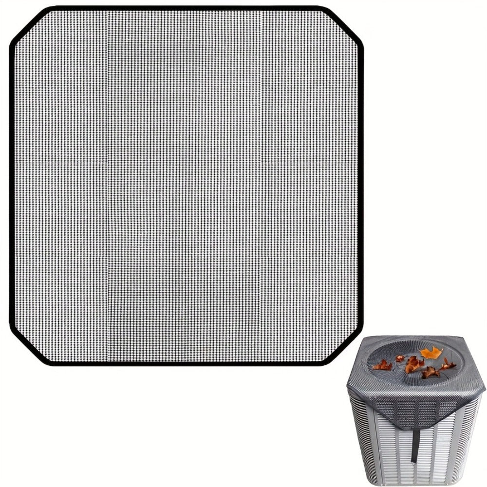 Outdoor AC Cover Premium Waterproof Windproof | Super Durable Air Conditioner Protector with Breathable PVC Mesh Ventilation