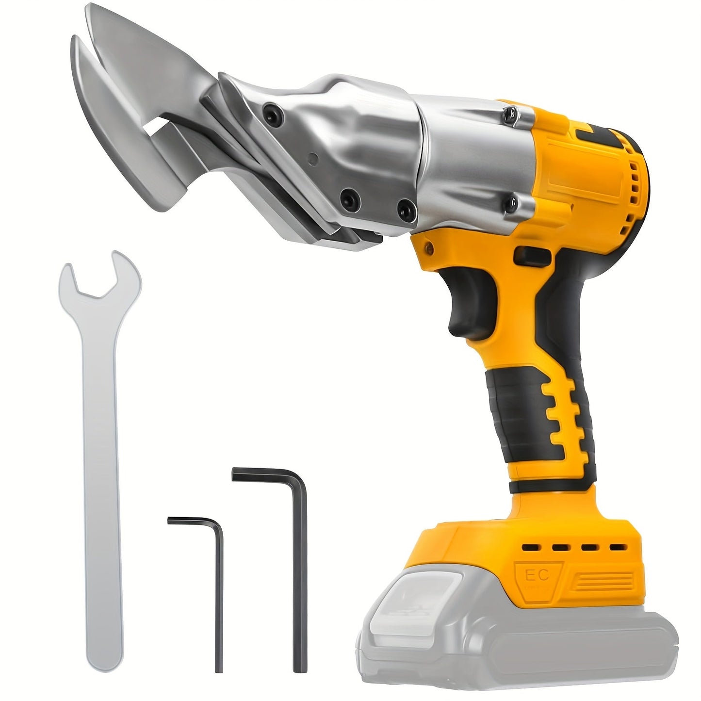 Power Tools Brushless Metal Shear for DeWalt 20V Max Battery Format, Tool Only for Sheet and Flexible Materials