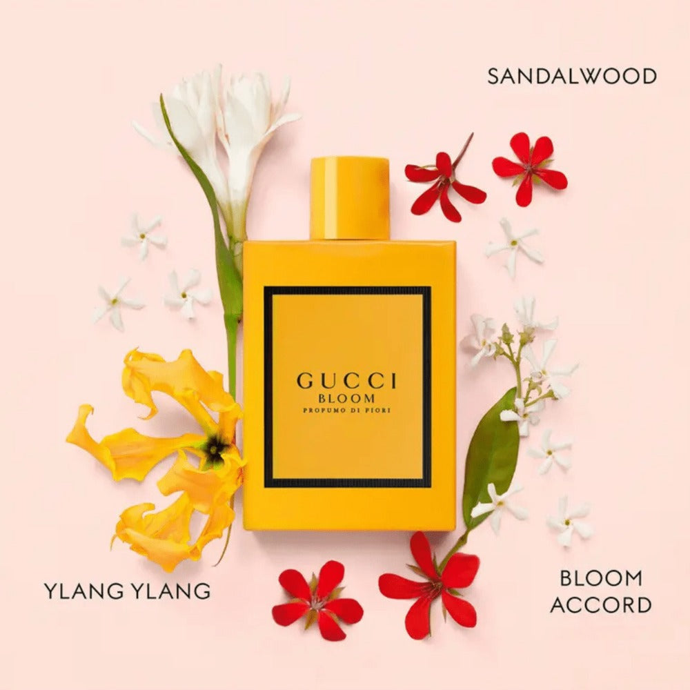 Mini Perfume Gucci Bloom Profumo Di Fiori Eau de Parfum - Travel Size Floral Fragrance Spray for Women