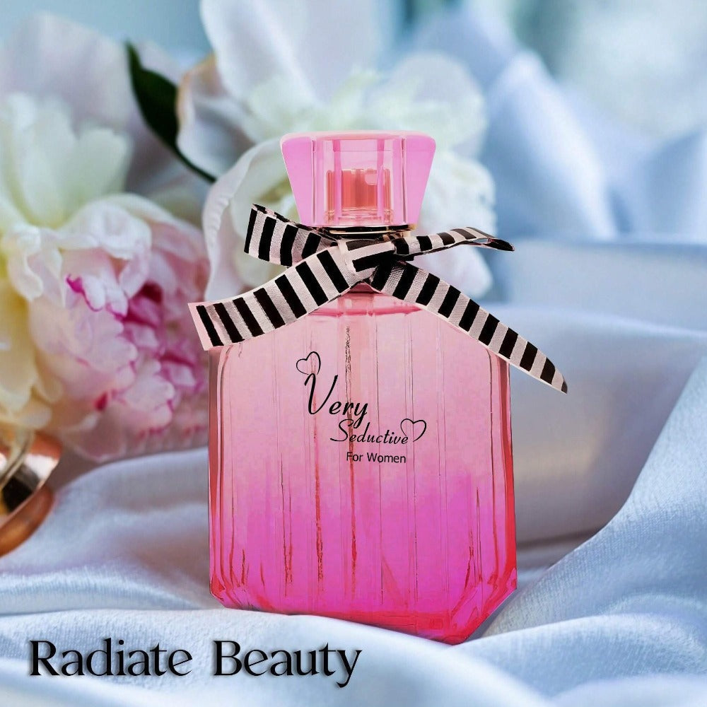 Perfume for Women Very Seductive in Pink Spray with Floral-Woody Profile and 3.4 fl oz Format