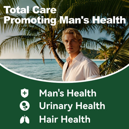 Prostate Support Supplement for Men, Saw Palmetto 33060mg with Pumpkin Seed, Pygeum, Turmeric, Quercetin & Sunflower Lecithin