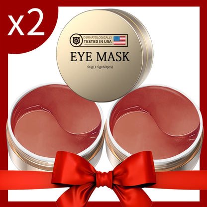 Caffeine Eye Masks with Collagen for Dark Circles & Puffiness, Under Eye Patches, Mild Formula, Unisex