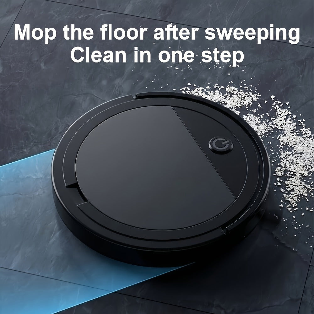 2000Pa Robot Vacuum Cleaner 150-Min Battery, Multifunctional Auto Floor Cleaner for Pet Hair, Dust & Paper Debris