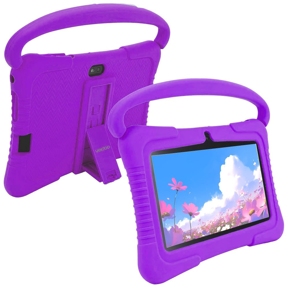Veidoo Kids Tablet 7 Inch Eye Protection Screen 2GB RAM 32GB ROM Android WiFi Dual Camera Parental Control Educational Games Drop-Proof