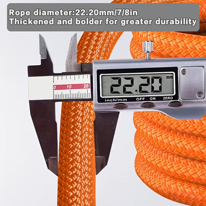 Kinetic Recovery Rope 48501 LBS 22 Ton – High Strength Nylon Tow Rope with Bow Shackles & Storage Bag, 14.5 16.4 30 FT Options for Truck SUV