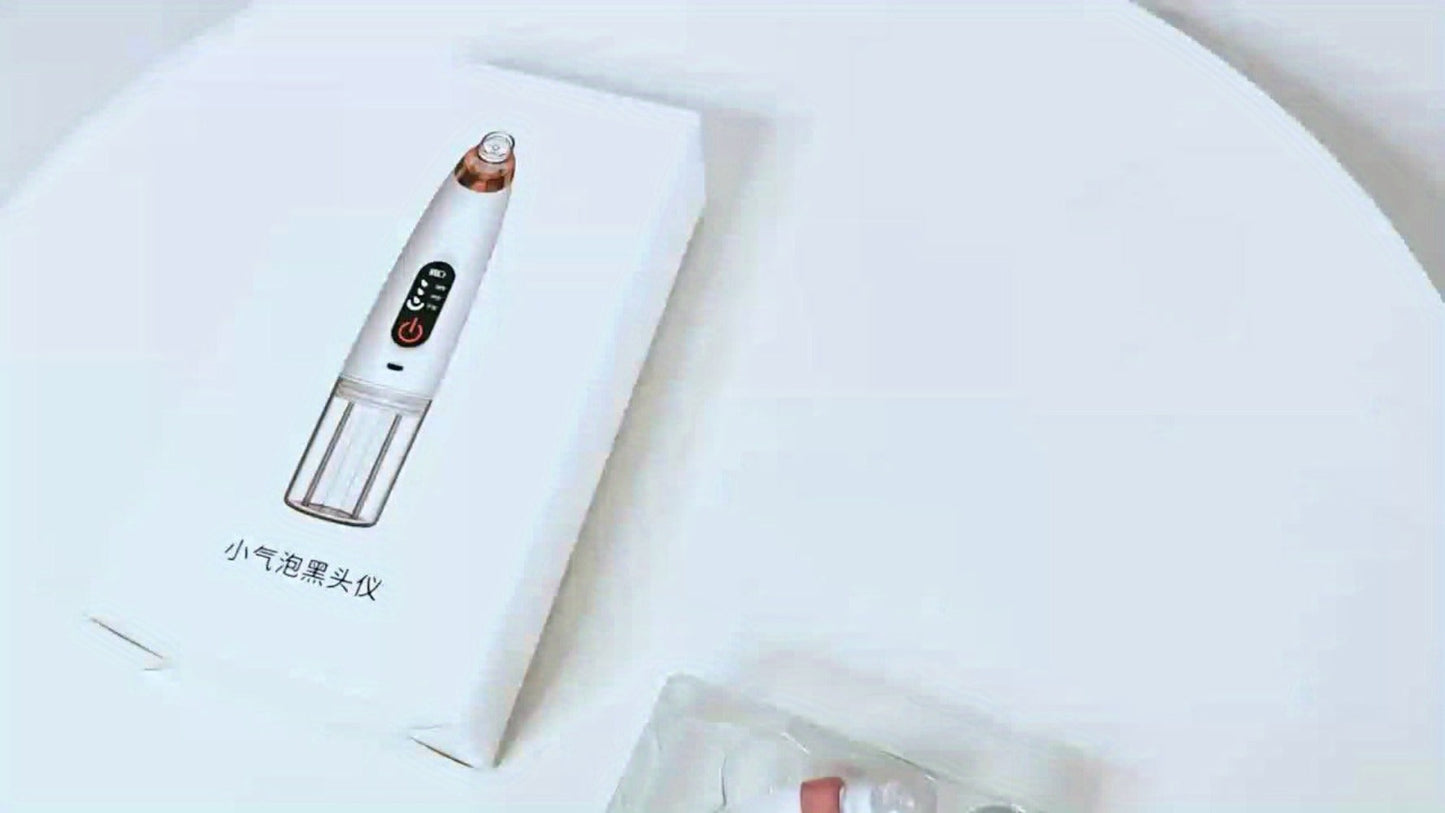 Blackhead Remover Vacuum Pore Cleanser Kit USB Rechargeable 3-Intensity Suction with Multiple for Bath Time, Home Spa and Personal Care