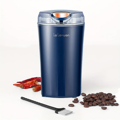 Electric Coffee Grinder 200W | Quiet Spice Grinder | 80g Large Capacity 12 Cups | 304 Stainless Steel Blade | One-Touch Operation | Grinds