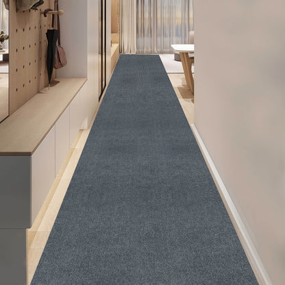Solid-Color Hallway Runner in Five Neutral Shades with 60 cm Width and Four Listed Lengths